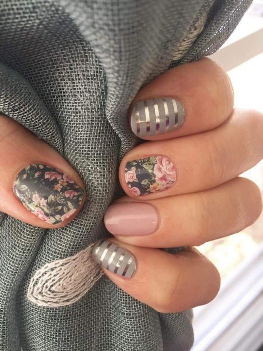 uñas para primavera