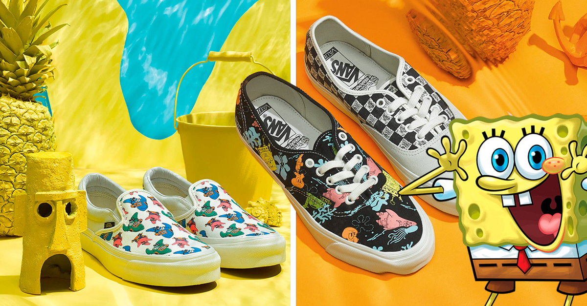 vans de bob esponja