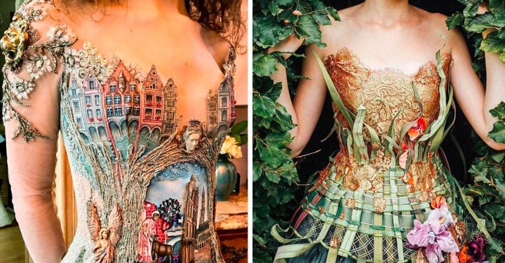 Esta diseñadora francesa crea vestidos increíbles