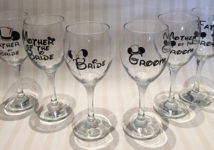 copas de boda inspiradas en disney