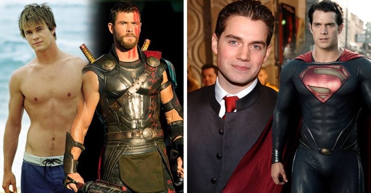 15 Actores antes y después de convertirse en súperheroes y tener súper físicos