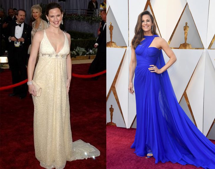 Actrices su primera alfombra roja premios oscar vs actualidad 