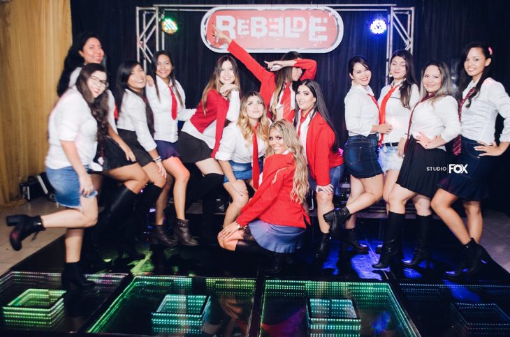 Samara la Youtuber que tuvo una fiesta inspirada en Rebelde 