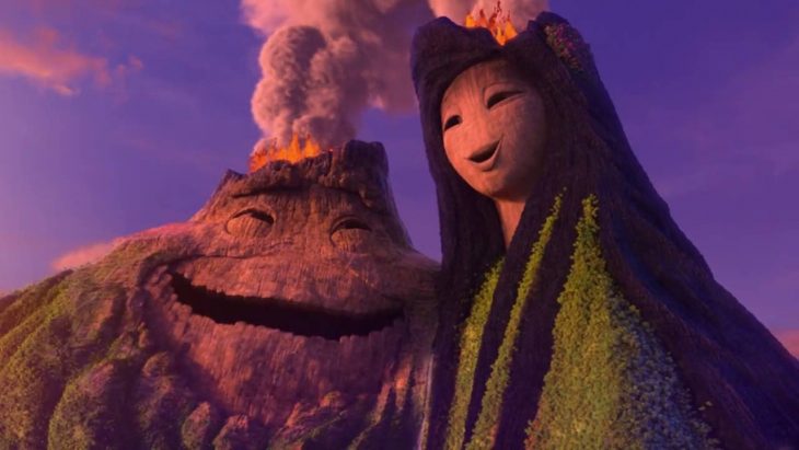 Escena del cortometraje de pixar I lava You