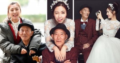 Cumplió el último deseo de su abuelo y no hizo llorar a todos; él quería verla vestida de novia