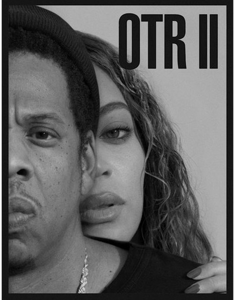 Portada del poster de la gira de Beyoné y Jay Z