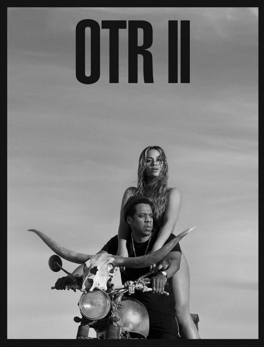 Portada del poster de la gira de Beyoné y Jay Z