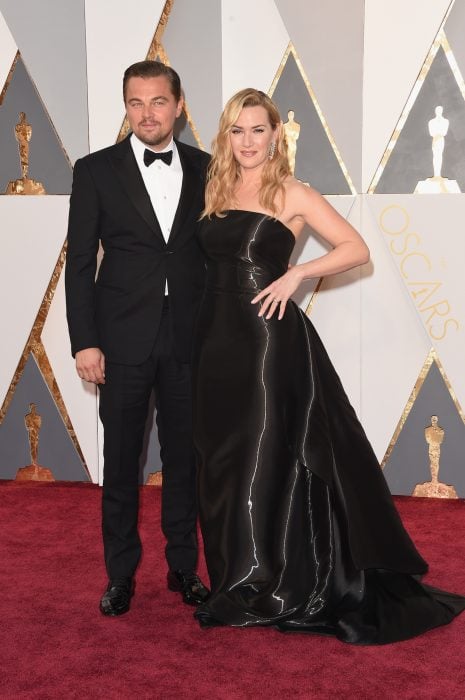 Kate Winslet y Leo DiCaprio juntos en los oscar 2016