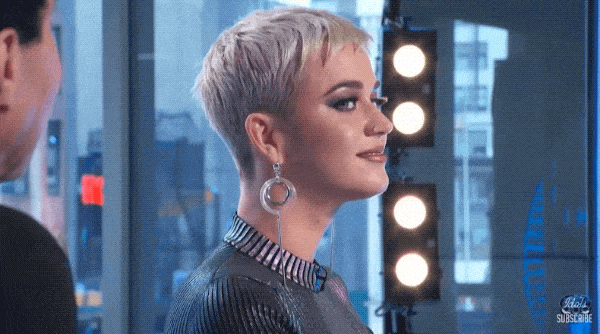 Katy Perry croando como rana 