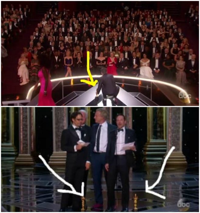 escena de los premios Óscar