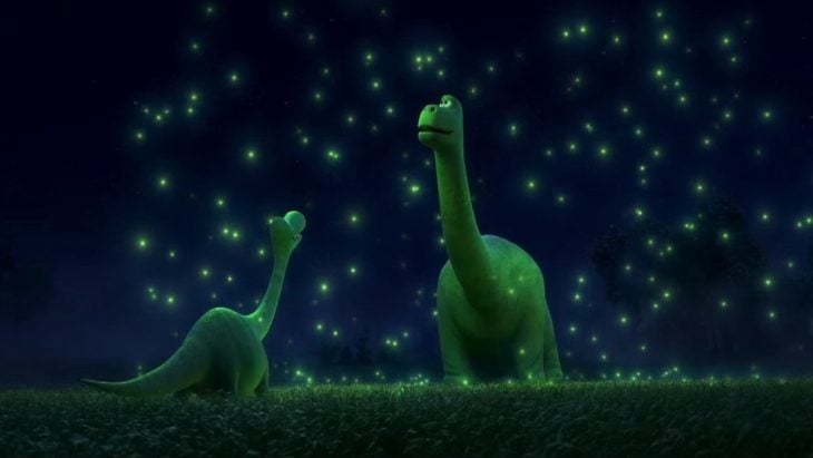 Escena de la película Un gran dinosaurio