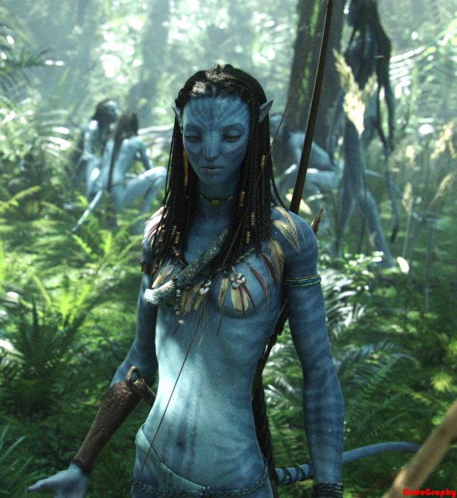 Escena de la película Avatar 