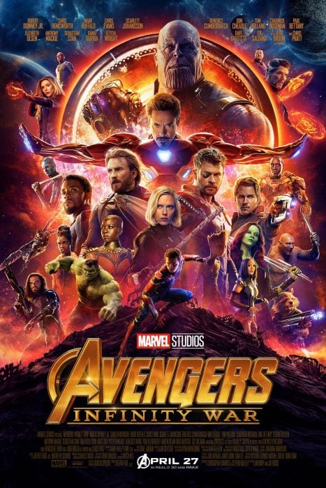 Poster de Avengers Infinity War
