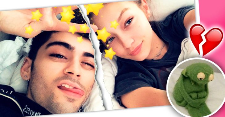 Después de dos años Zayn Malik y Gigi Hadid anunciaron el termino de su relación