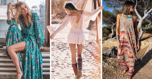 Vestidos estilo bohochic ideales para la temporada de calor