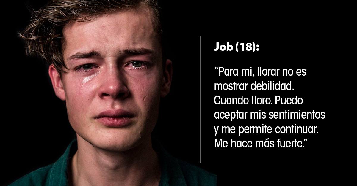 Fotos de hombres llorando