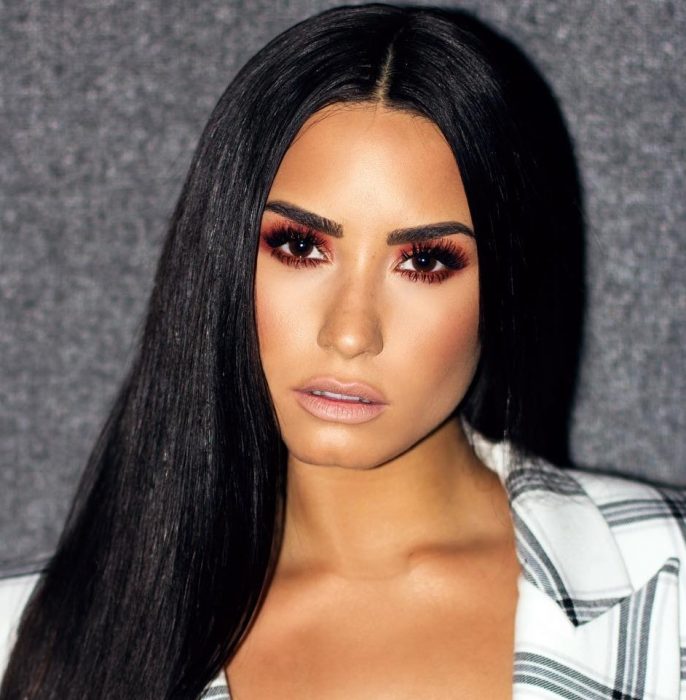 maquillaje para morenas demi lovato