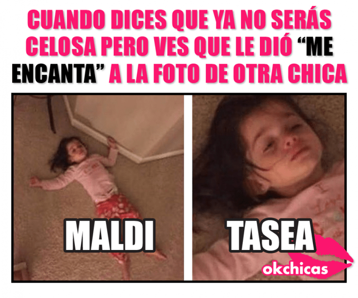 meme okchicas dramática