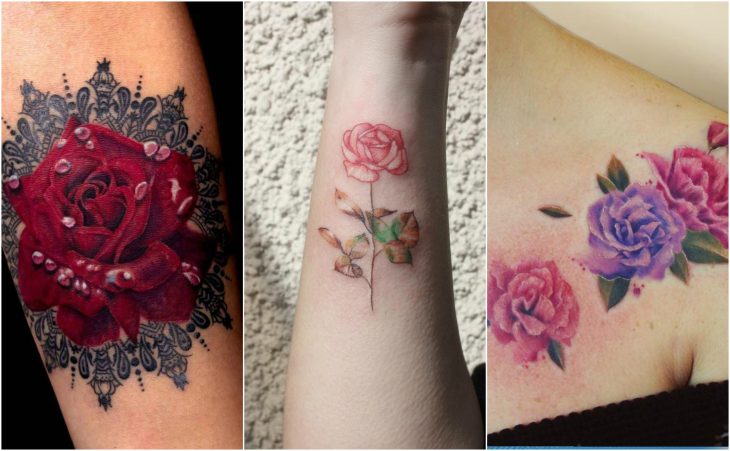 junio rosa tatuaje flor de nacimiento tattoo