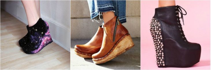  wedges trendy boots