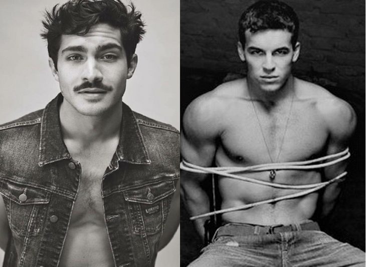 hombre con chaleco y bigote hombre sin camisa amarrado mario casas chino daribn