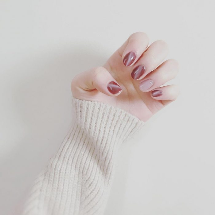 CAT EYE MANICURE manicure nude