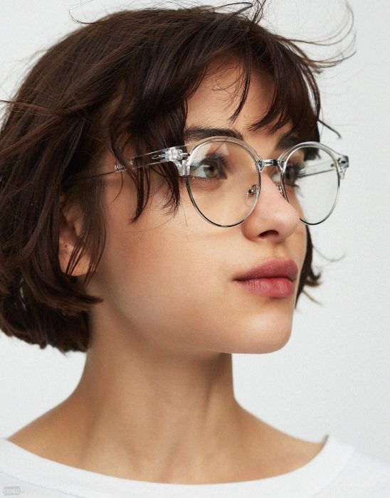 Lentes con transparencias