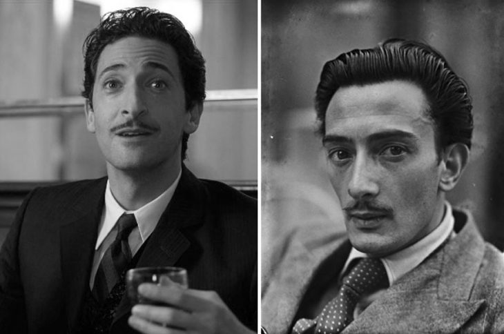 Adrien Brody como Salvador Dali en Midnight In Paris 