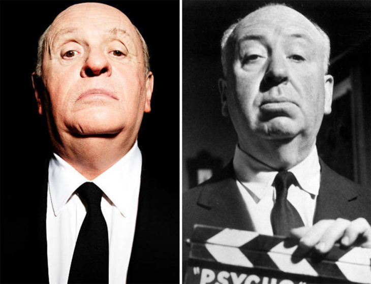 Anthony Hopkins como Alfred Hitchcock en Hitchcock