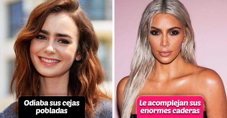 Celebridades que estuvieron acomplejadas con su físico