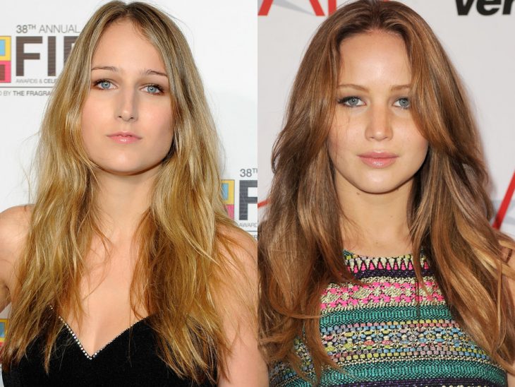 Leelee Sobieski y Jennifer Lawrence