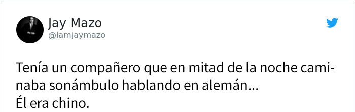 Comentarios en Twitter sobre los molestos compañeros de cuarto