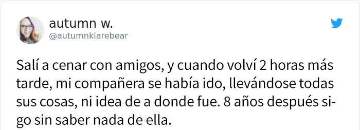 Comentarios en Twitter sobre los molestos compañeros de cuarto