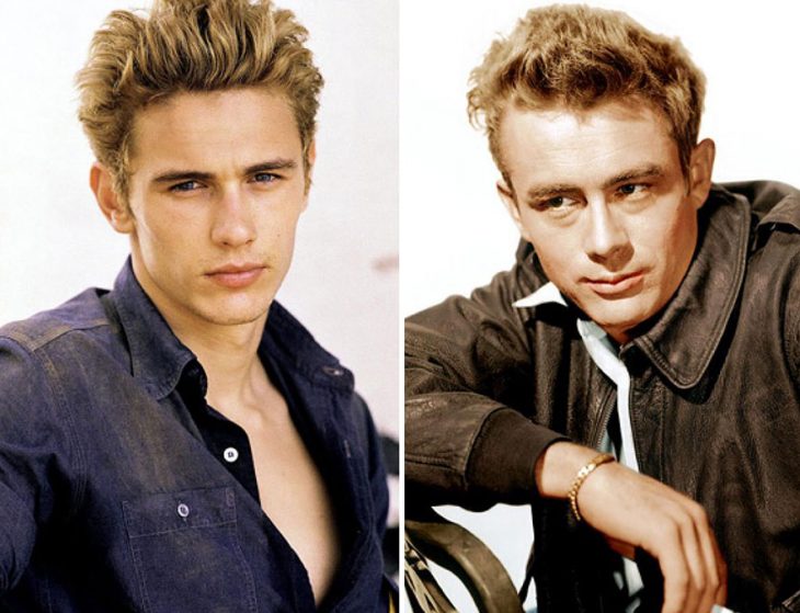 James Franco como James Dean en James Dean