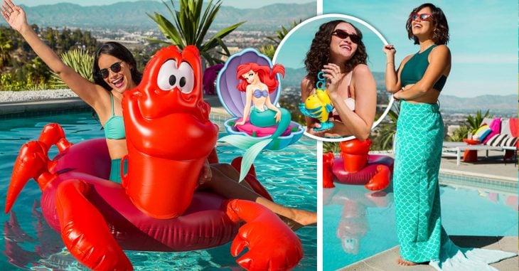 Disney lanza flotadores de La Sirenita para las mejores fiestas en la piscina