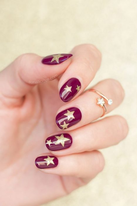 Manicura de estrellas