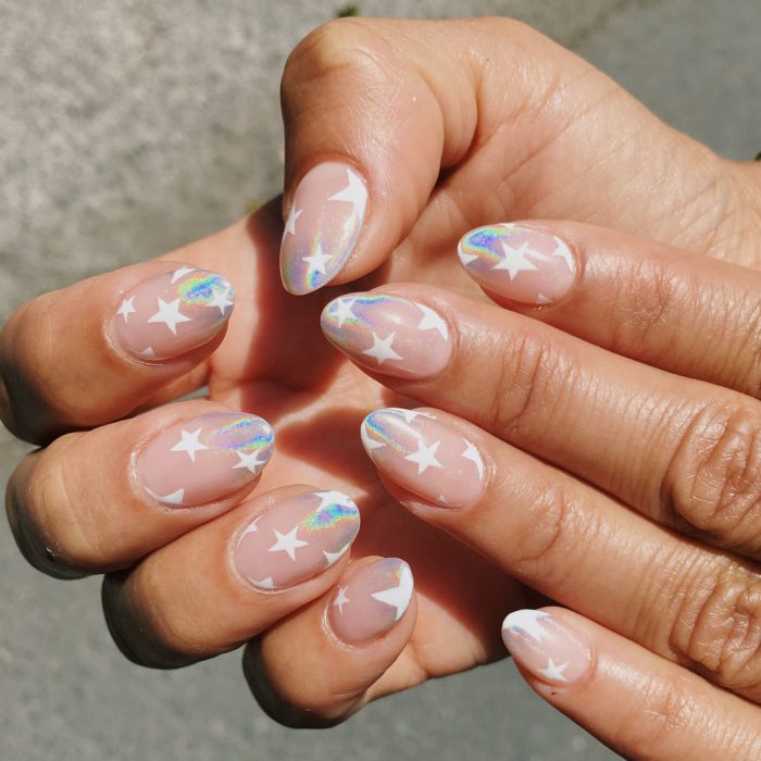 Manicura de estrellas