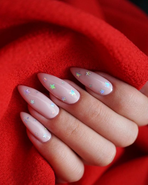 Manicura de estrellas