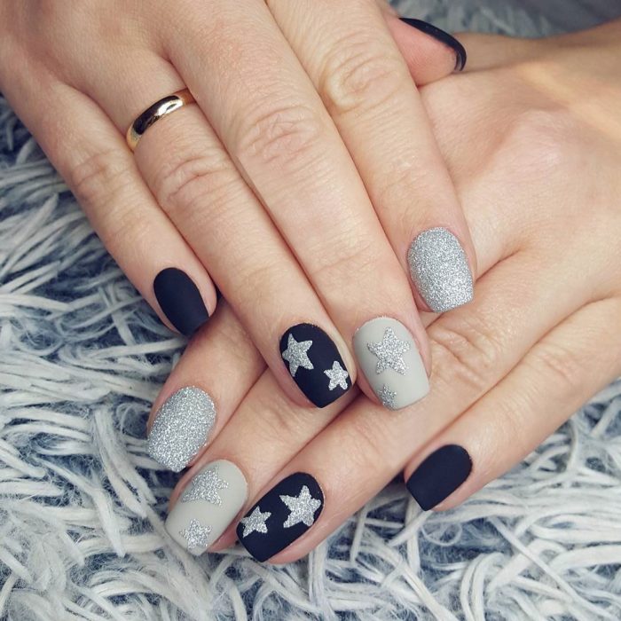 Manicura de estrellas