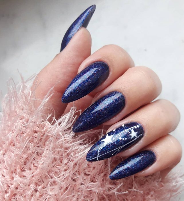 Manicura de estrellas