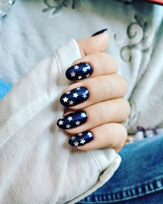 Manicura de estrellas