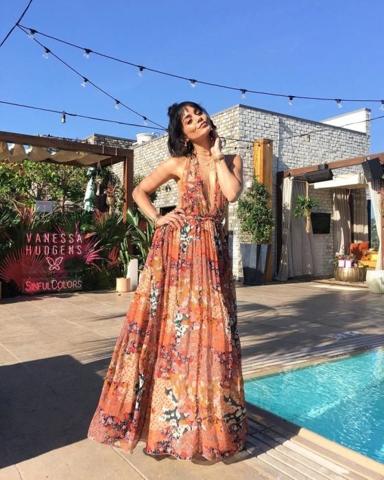 Vanessa hudgends en Coachella 2018