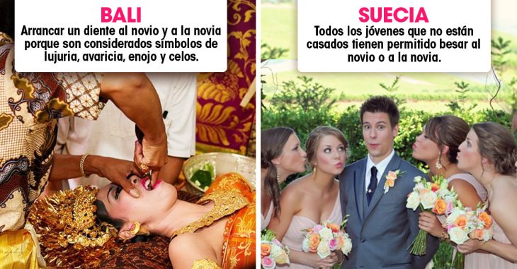 10 Extrañas costumbres que se practican en algunos países para lograr los mejores matrimonios