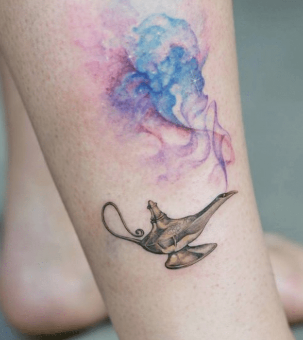 Tatuaje de Disney inspirado en Aladdín