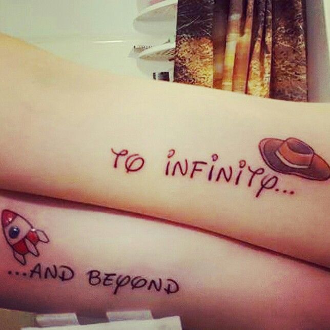 Tatuaje de Disney inspirado en Toy Story