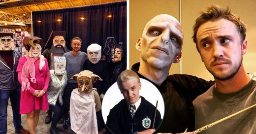 15 Momentos en los que Tom Felton demostró ser el más grande fan de Harry Potter