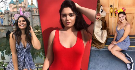 Una trabajadora de Disneyland se convierte en modelo “plus size”