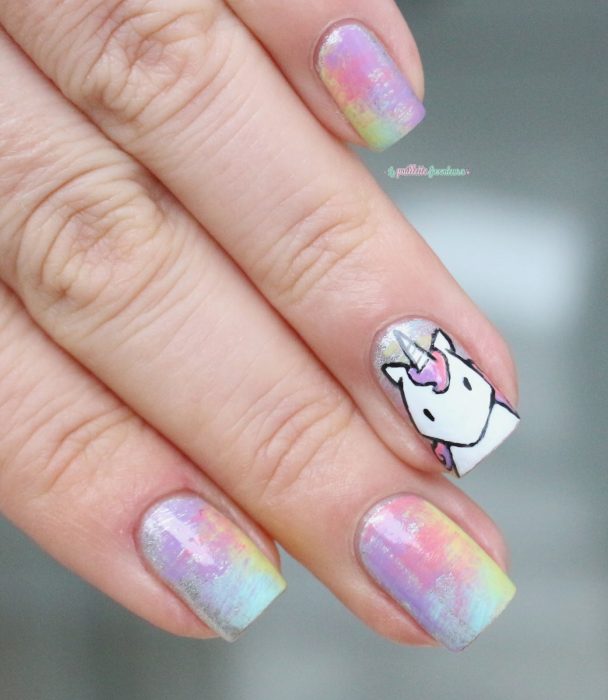 Uñas con diseños de animales 