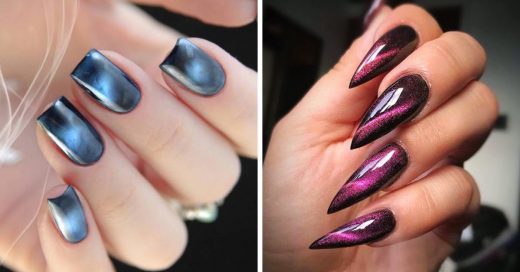 Cat Eye Manicure