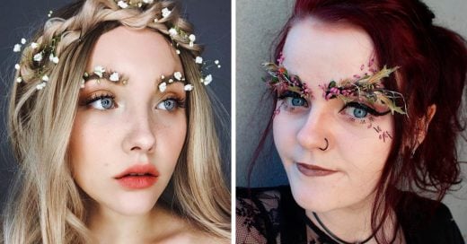 Las cejas de jardín de hadas son la nueva tendencia de Instagram